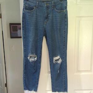 SAM EDELMAN THE MARY JANE BOYFRIEND MIDRISE RELAXED CROP JEANS (10)